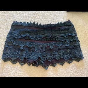 Lace shorts